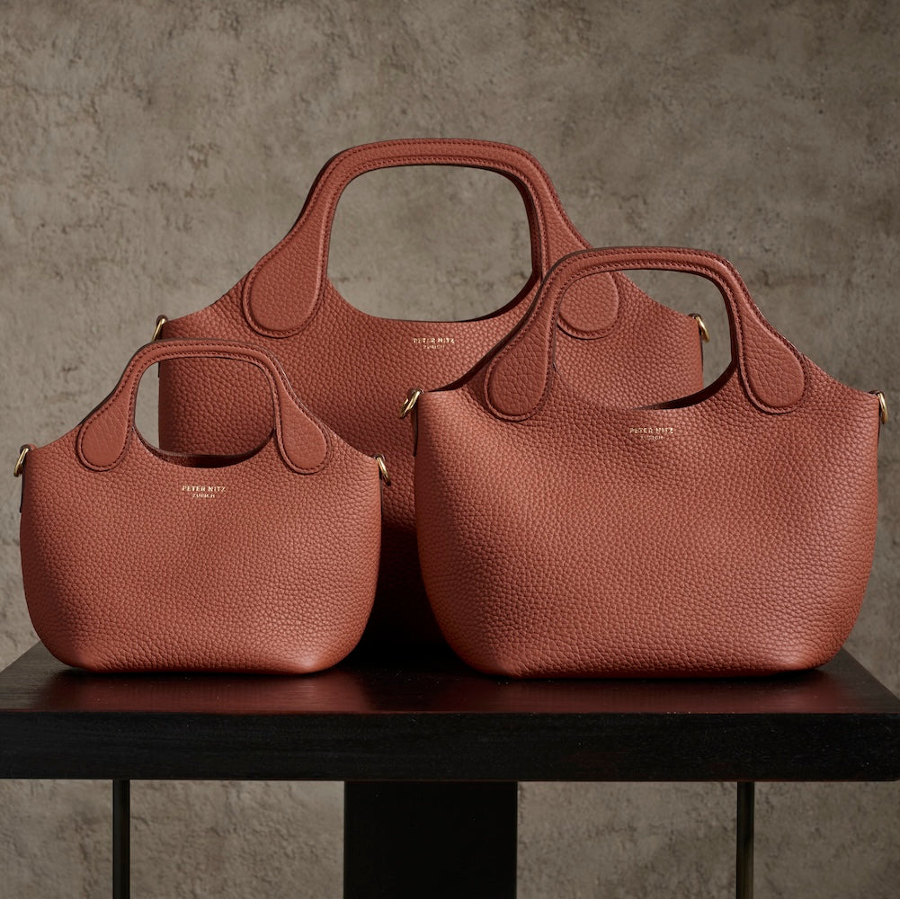 Mini Libby Tote in Geneva Calf