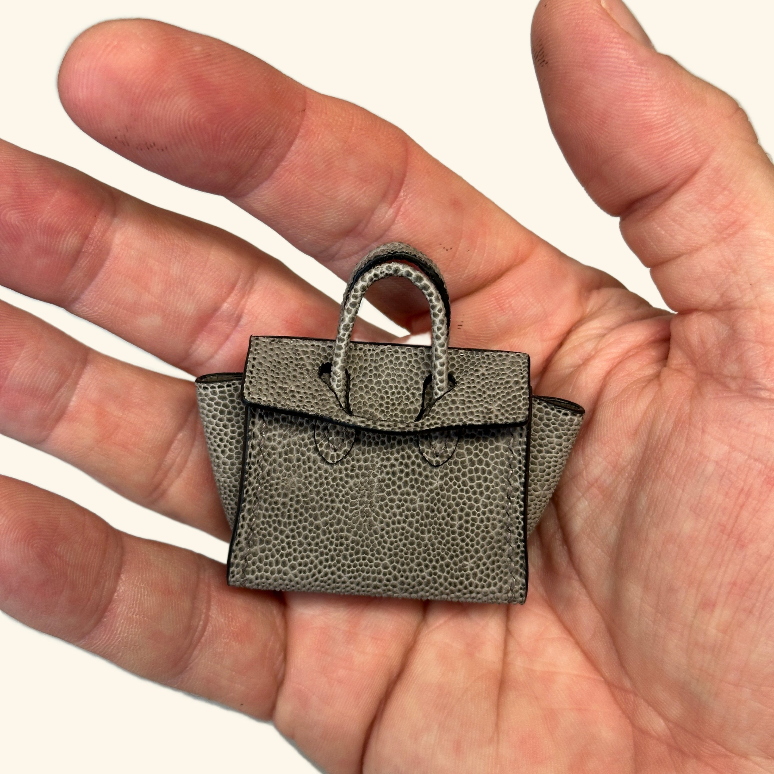Micro Dream Bag in Gray Elephant