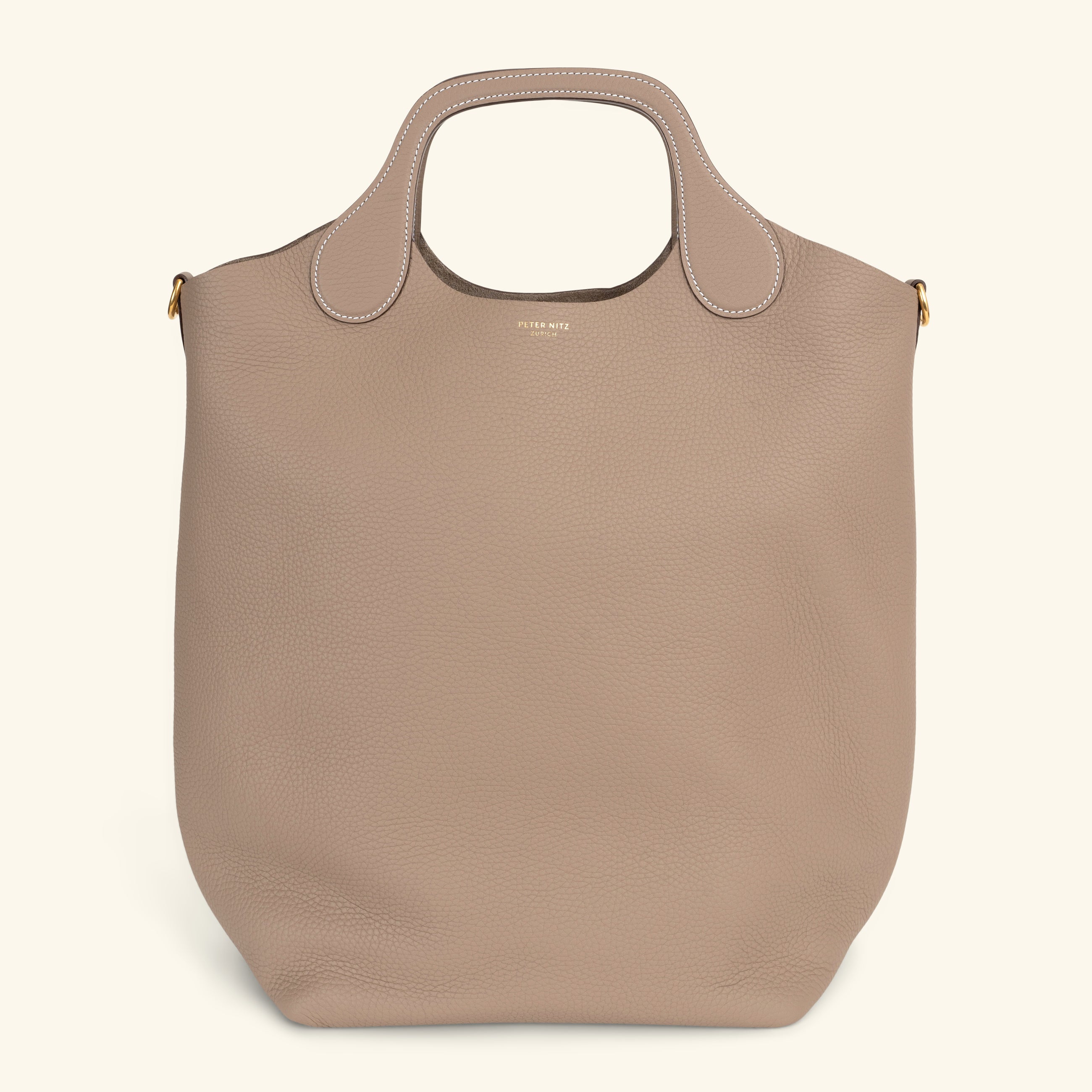 Vertical Libby Tote in Geneva Calf