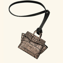 Micro Dream Bag in Antique Mauve Alligator