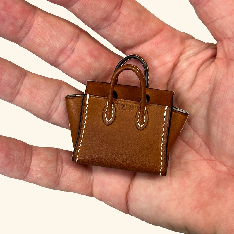 Micro Dream Bag in Cognac Arosa Calf