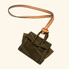 Micro Dream Bag in Olive Elephant