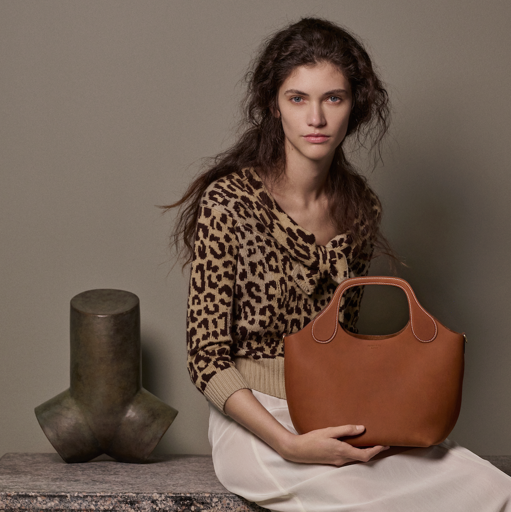 Medium Libby Tote in Arosa Calf