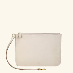 Large Zip Pouch in Geneva Calf
