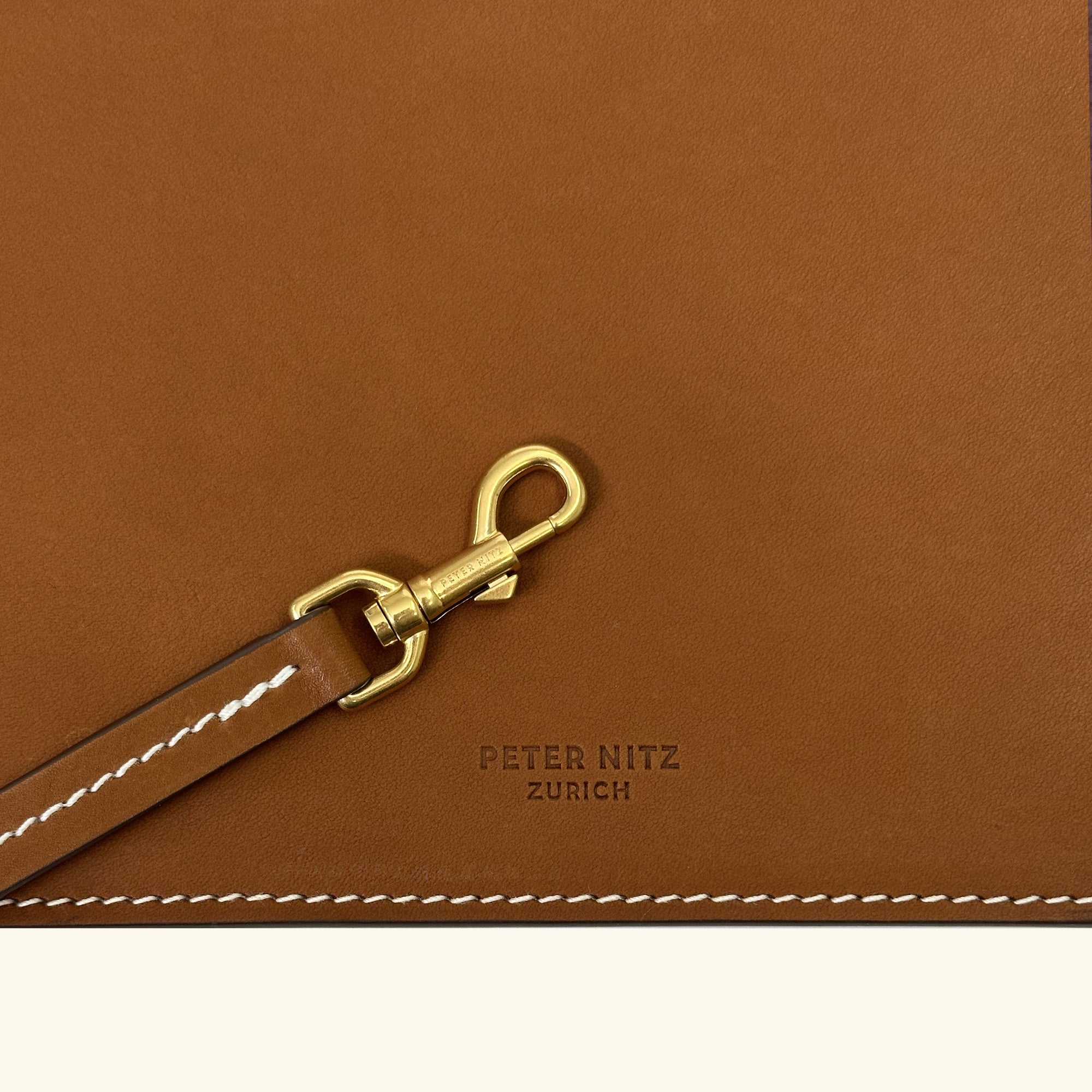 Large Zip Pouch in Arosa Calf