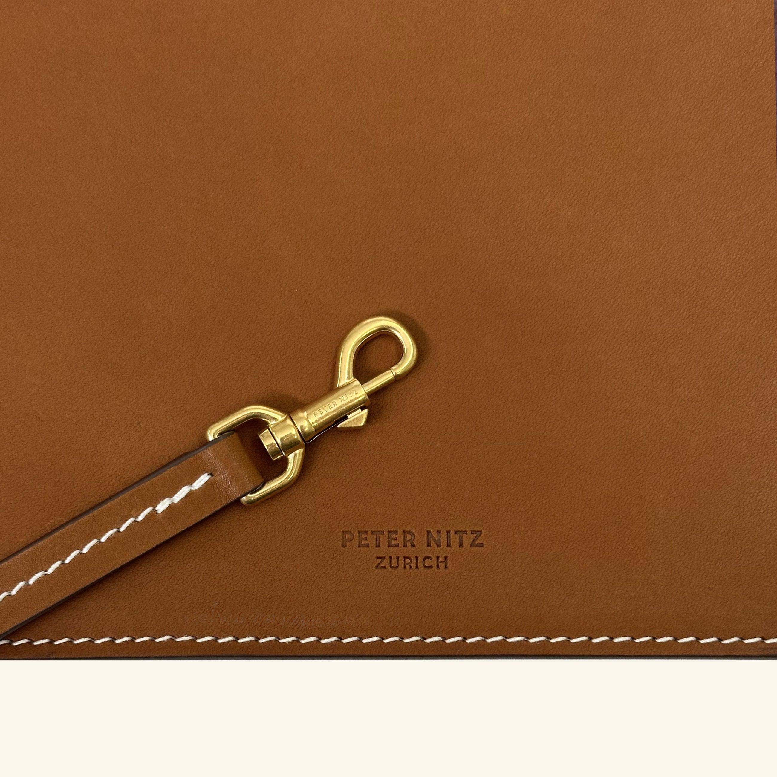 Large Zip Pouch in Arosa Calf