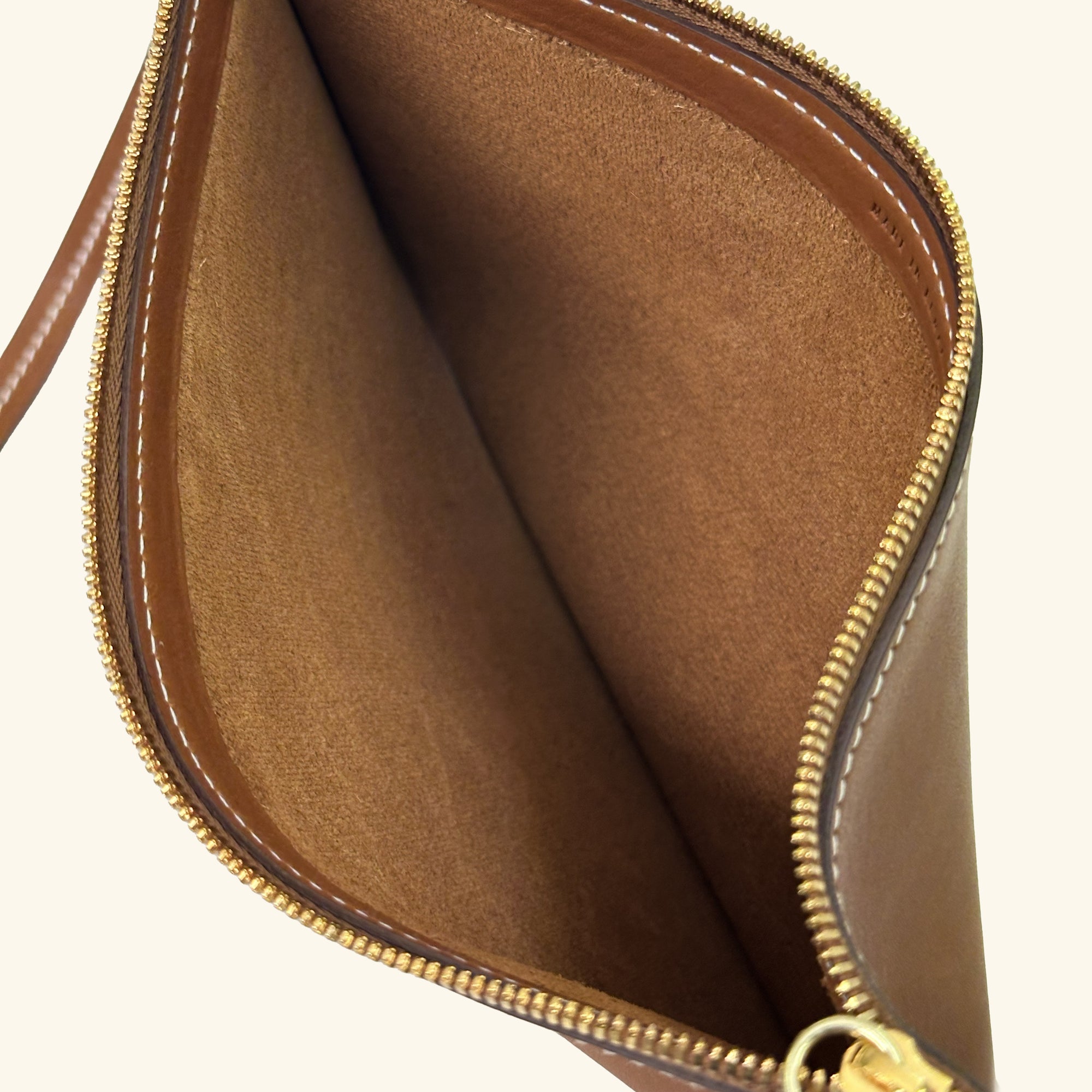Large Zip Pouch in Arosa Calf