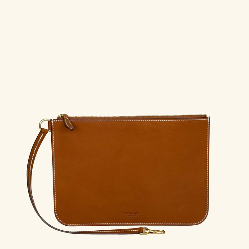 Large Zip Pouch in Arosa Calf