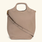 Vertical Libby Tote in Geneva Calf