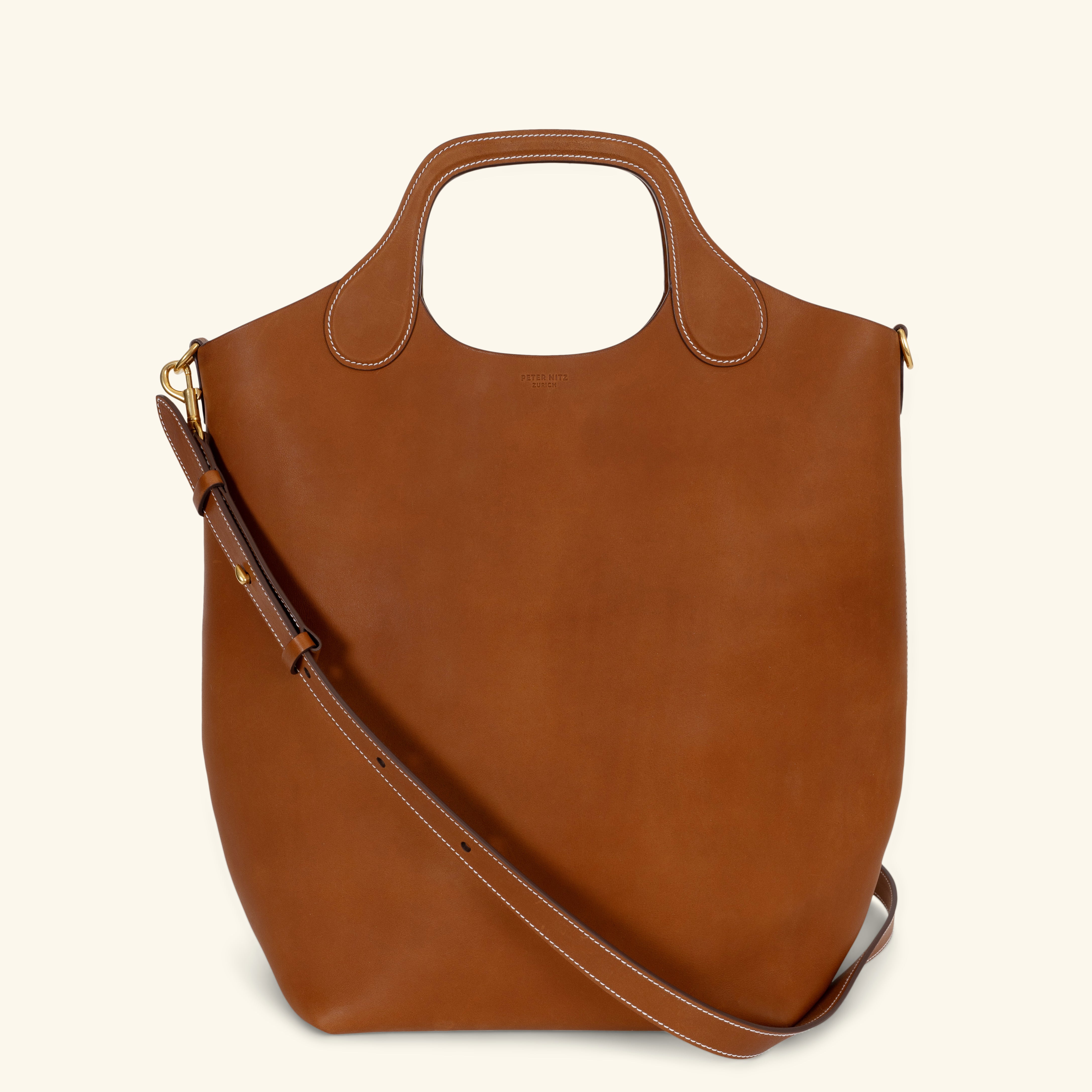 ラガッツアイタリアーナ Libby Tote Vertical in Arosa Calf | Peter Nitz