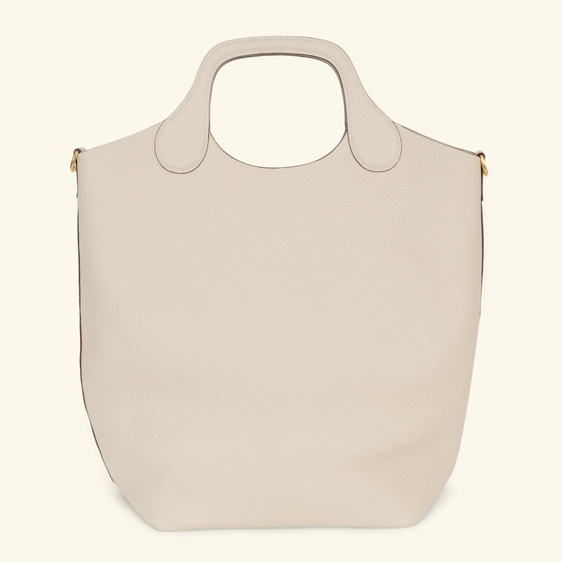 Vertical Libby Tote in Geneva Calf