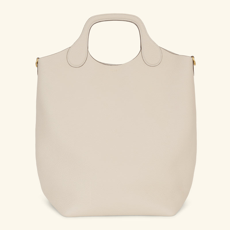 Vertical Libby Tote in Geneva Calf