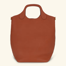 Vertical Libby Tote in Geneva Calf