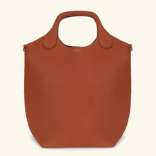 Vertical Libby Tote in Geneva Calf