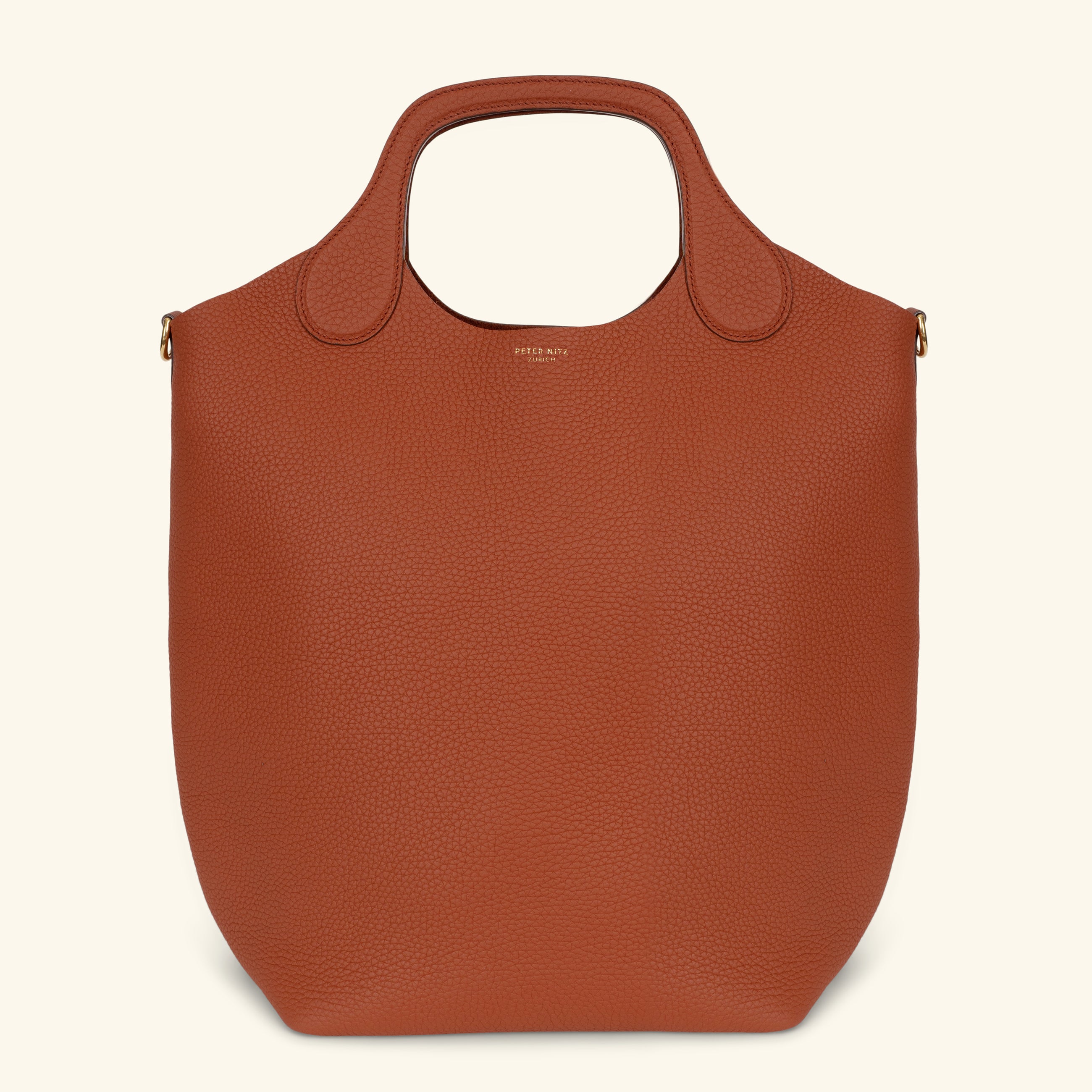 Vertical Libby Tote in Geneva Calf